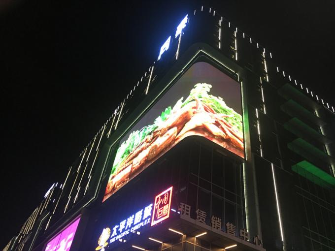 P5 Black Face Outdoor Led Advertising Screens , SMD2727 Led Advertising Display