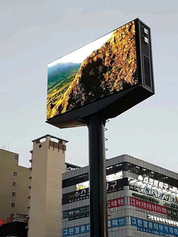 HD P6 Outdoor Fixed Led Display Video Billboard Full color 6000 Nits Advertising Scrolling