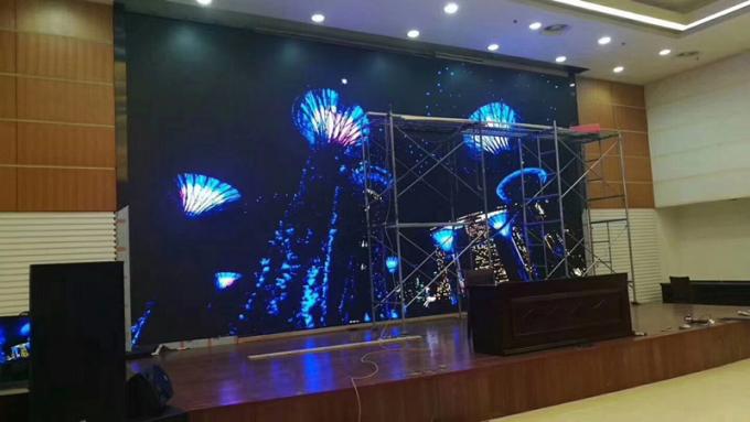 Black face SMD2020 Led Video Screen Rental 500 * 500 MM Front Access