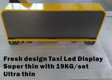 China SMD2727 P5 Outdoor Taxicab Top Led Video Screen Waterproof Auto - Corrosion High Resolution supplier
