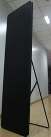 China Smart Control Ultra HD Led Poster Screen Indoor Black Framed Aluminum Cabinet supplier