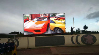 China Energy Save Outdoor Led Advertising Screens Wall Mounted RoSH Certification supplier