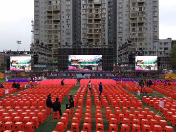 China SMD1921 Black Face Outdoor Led Screen Hire , High Contrast Led Rental Display supplier