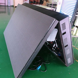 China Front Open Outdoor Double Sided Led Display , High Resolution 6500 Nits Video Wall supplier