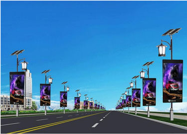 China Outdoor Flexible Advertising Scrolling Light Box 5V 40A Energy Saving Great Refresh Rate supplier
