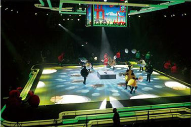 China IP65 Led Dance Floor Lighting , High Brightness Portable Lighted Dance Floor supplier