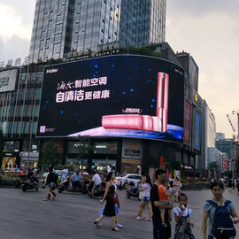 China Full Color Video Outdoor Led Advertising Billboard Screens P8 Front Access 7000nits supplier