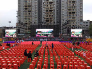 SMD1921 Black Face Outdoor Led Screen Hire , High Contrast Led Rental Display