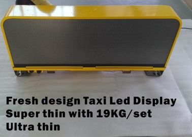 SMD2727 P5 Outdoor Taxicab Top Led Video Screen Waterproof Auto - Corrosion High Resolution supplier