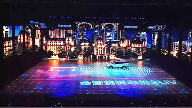 Modular Indoor Rental Led Display High Contrast Uniform Surface Stage Background supplier