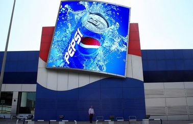 Fixed Installation IP65 Large Outdoor Advertising Screens RGB Ultra Bright supplier