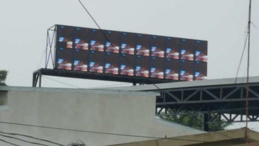 Real pixel P12 Outdoor Led Video Screen Advertising Display Billboard RGB supplier