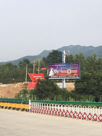 Front Access Outdoor Led Advertising Screens Video Wall P10 14 Bits 50KG supplier