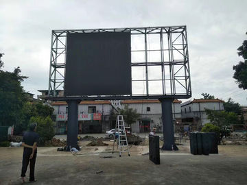 Energy Save Outdoor Led Advertising Screens Wall Mounted RoSH Certification supplier