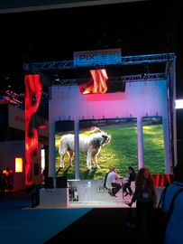 RGB Outdoor P4.81 Led Video Screen Rental 1 / 13 Scan Die - casting 500 * 500 MM supplier