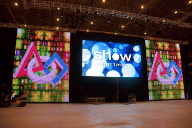 Ultra HD Outdoor Led Video Screen Rental SMD1921 1920HZ Good Grey Scale supplier