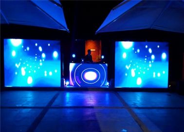 Scan 1 / 16 Refresh Led Video Screen Rental , Black Face SMD2020 16 Bits Led Mesh Screen supplier