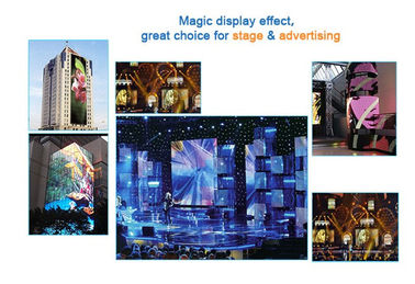 P15 Grid Billboard Advertising Led Display Screen Transparency 7000 Nits supplier