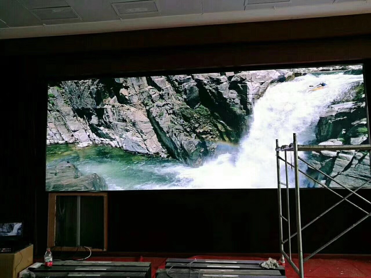 Nationstar Reestar SMD2727 Black Face Leds P8 Outdoor Fixed Led display ...