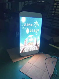China Remot Control Led Advertising Light Box , Anti - UV Offline Led Light Box Display distributor
